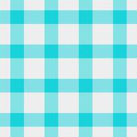 Place seamless pattern textile, strip texture tartan fabric. African plaid background check in cyan and white colors. vector