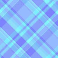 Refresh background texture check, flow textile pattern . Room plaid fabric seamless tartan in blue and cyan colors. vector