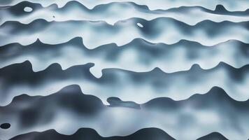 Abstract wave pattern background, 3d rendering. video
