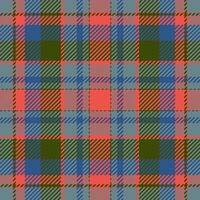 Tartan scotland seamless plaid pattern . Retro background fabric. Vintage check color square geometric texture. vector