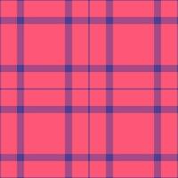 Africa texture plaid , royalty pattern fabric textile. Layer background seamless tartan check in pink and red colors. vector
