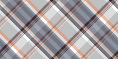 Complexity background seamless texture, filigree fabric textile . Apartment plaid tartan check pattern in silver and dark colors. vector