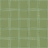 Minimalist texture background pattern, small seamless textile fabric. Scratch check tartan plaid in pastel and green colors. vector