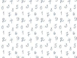 Education pattern seamless design. Back to school hand drawn background. vector