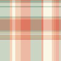 New year check texture , border seamless textile plaid. Mosaic fabric tartan pattern background in light and orange colors. vector