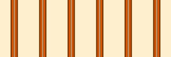 Template stripe background fabric, podium vertical pattern textile. Basic seamless lines texture in orange and blanched almond colors. vector