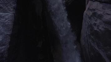 Box Canon Falls is the culmination of Canyon Creek before it joins the Uncompahgre River near Ouray. The water plummets through a very narrow quartzite gorge with power and force. video