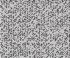 Abstarct seamless pattern maze design. Geometric line background. vector