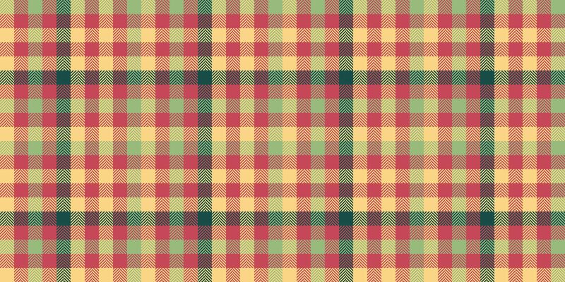 Tile plaid seamless background, variety tartan textile pattern. Expensive check fabric texture in red and amber colors.