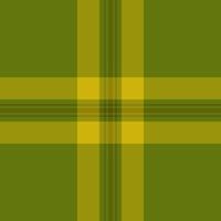 Thanksgiving textile tartan pattern, pure plaid check. Masculine seamless background fabric texture in lime and yellow colors. vector