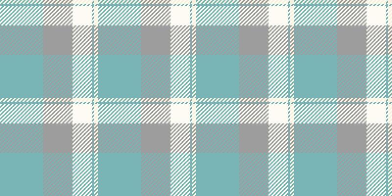 Sea fabric background plaid, decorative pattern textile. Purchase check seamless tartan texture in cyan and grey colors.