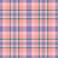 Uniform check background tartan, best textile seamless. Decorative fabric plaid texture pattern in light and indigo colors. vector