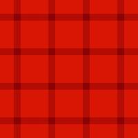 Tattersall seamless tartan check, primary textile fabric pattern. Yuletide texture background plaid in red and dark red colors. vector