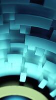 Abstract Blue Geometric Patterns with dynamic shapes and vibrant colors for design projects. Design video
