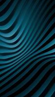 Dynamic Waves in the Beautiful Teal and Black Color Scheme for Artistic Expression. Design video