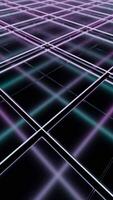 A captivating grid pattern enhanced with vibrant neon lights that inspires and mesmerizes. Design video