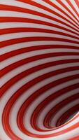 Abstract colorful rotating spiral stripes. Design. Optical illusion in motion creating effect of tornado. video
