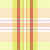 Magazine seamless pattern, warm fabric check tartan. Rag textile background plaid texture in white and lime colors. vector