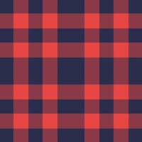 Newborn background plaid seamless, amazing texture textile check. Neat tartan pattern fabric in red and dark colors. vector