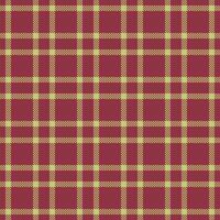 Menswear pattern background , site fabric seamless textile. Tailor check tartan texture plaid in red and lime colors. vector