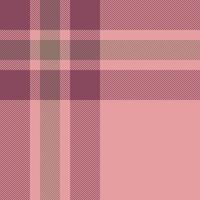 Plaid check pattern. Seamless fabric texture. Tartan textile print. vector
