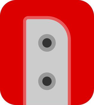 Sharpener Flat Icon vector