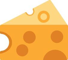 Cheez Flat Icon vector