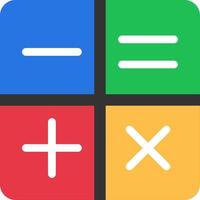 Calculator Flat Icon vector