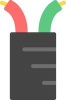 Wires Flat Icon vector
