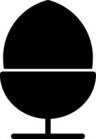 Egg Glyph Icon vector