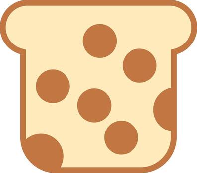 Bread Flat Icon vector