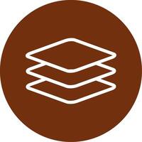 Layers Colorful Icon vector