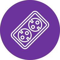 Socket Colorful Icon vector