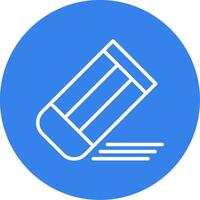 Eraser Colorful Icon vector