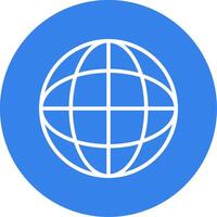Globe Colorful Icon vector