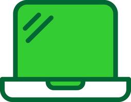 Laptop Colorful Icon vector