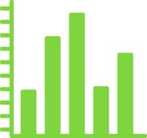 Statistics Colorful Icon vector
