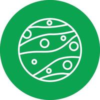 Mars Colorful Icon vector