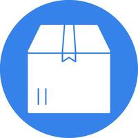 Delivery Box Colorful Icon vector