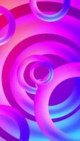 Beautiful background with moving rings. Motion. Colorful and bright rings move on background of spiral. Background of multicolored spirals moving in space video