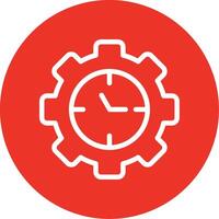 Time Colorful Icon vector