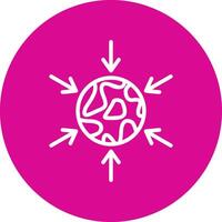 Gravity Colorful Icon vector