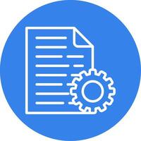 Job Description Colorful Icon vector