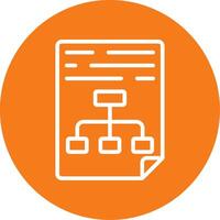 Planning Colorful Icon vector