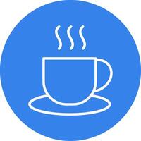 Coffee Cup Colorful Icon vector