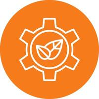 Gear Colorful Icon vector