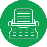 Typing Colorful Icon vector