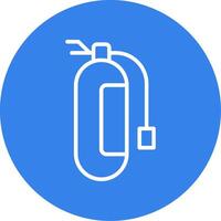 Fire Extinguisher Colorful Icon vector