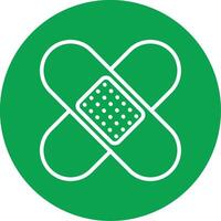 Bandage Colorful Icon vector