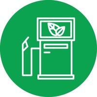 Biofuel Colorful Icon vector
